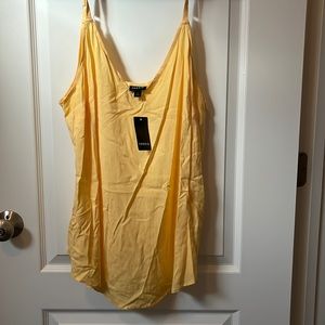 Airy yellow torrid tank